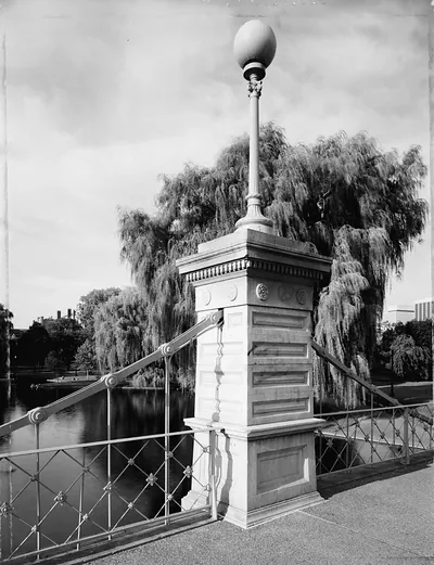 DETAIL, NORTHWEST PIER, TOWER AND LIGHT STANDARD