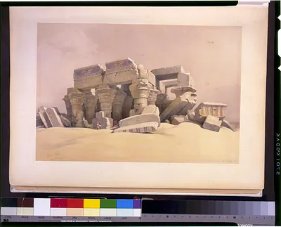 Kom Ombo Nov 16th 1838 / David Roberts, R.A.