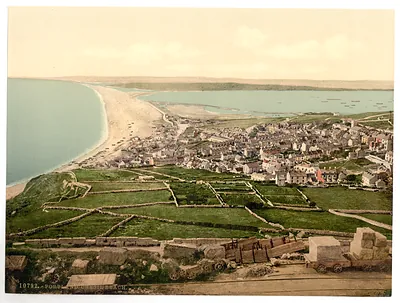Chesil Beach Portland England