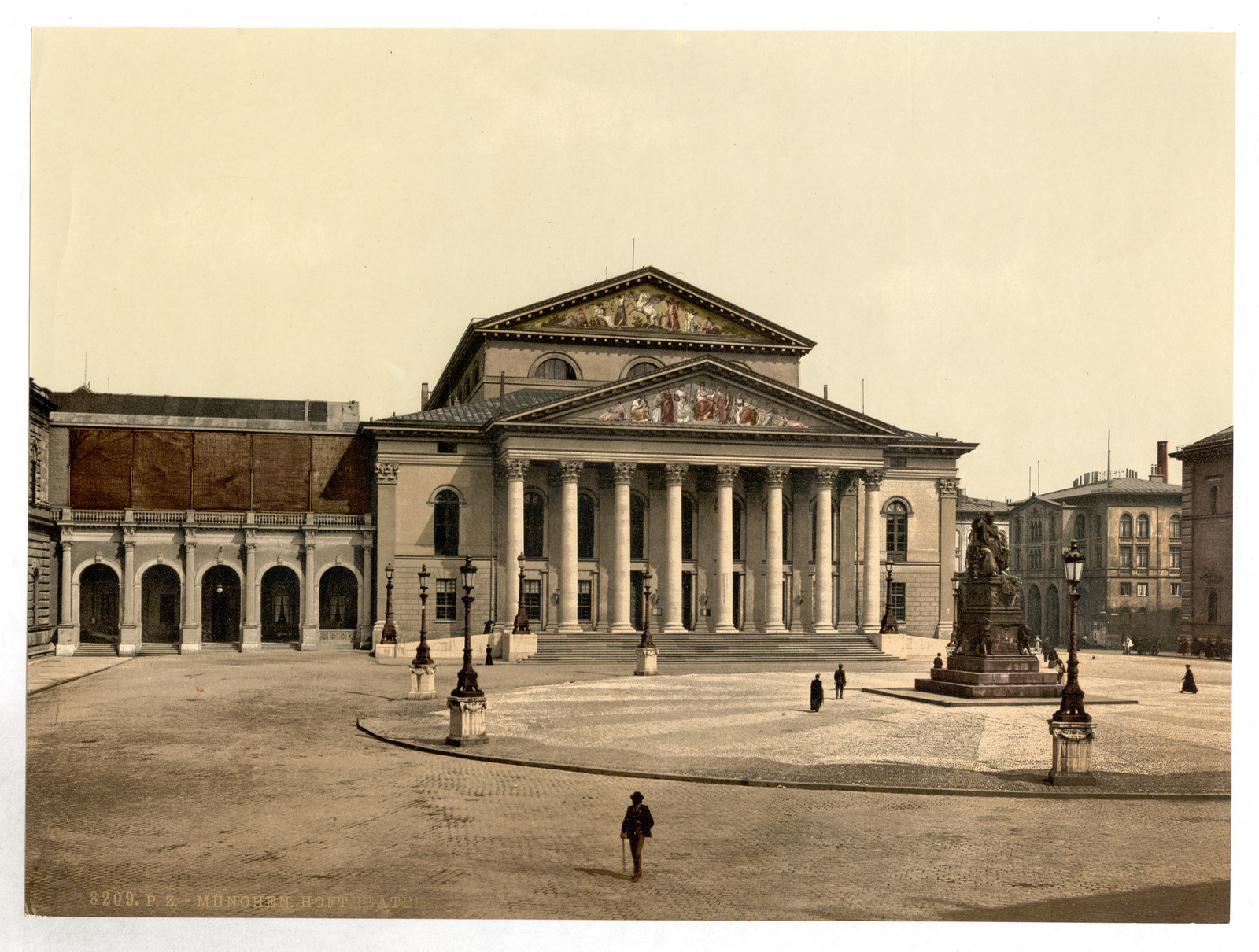 State Theater Munich Bavaria Germany, [between ca. 1890 and ca. 1900]. — vintage poster