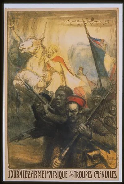 Journeacutee de larmeacutee dAfrique et des troupes coloniales