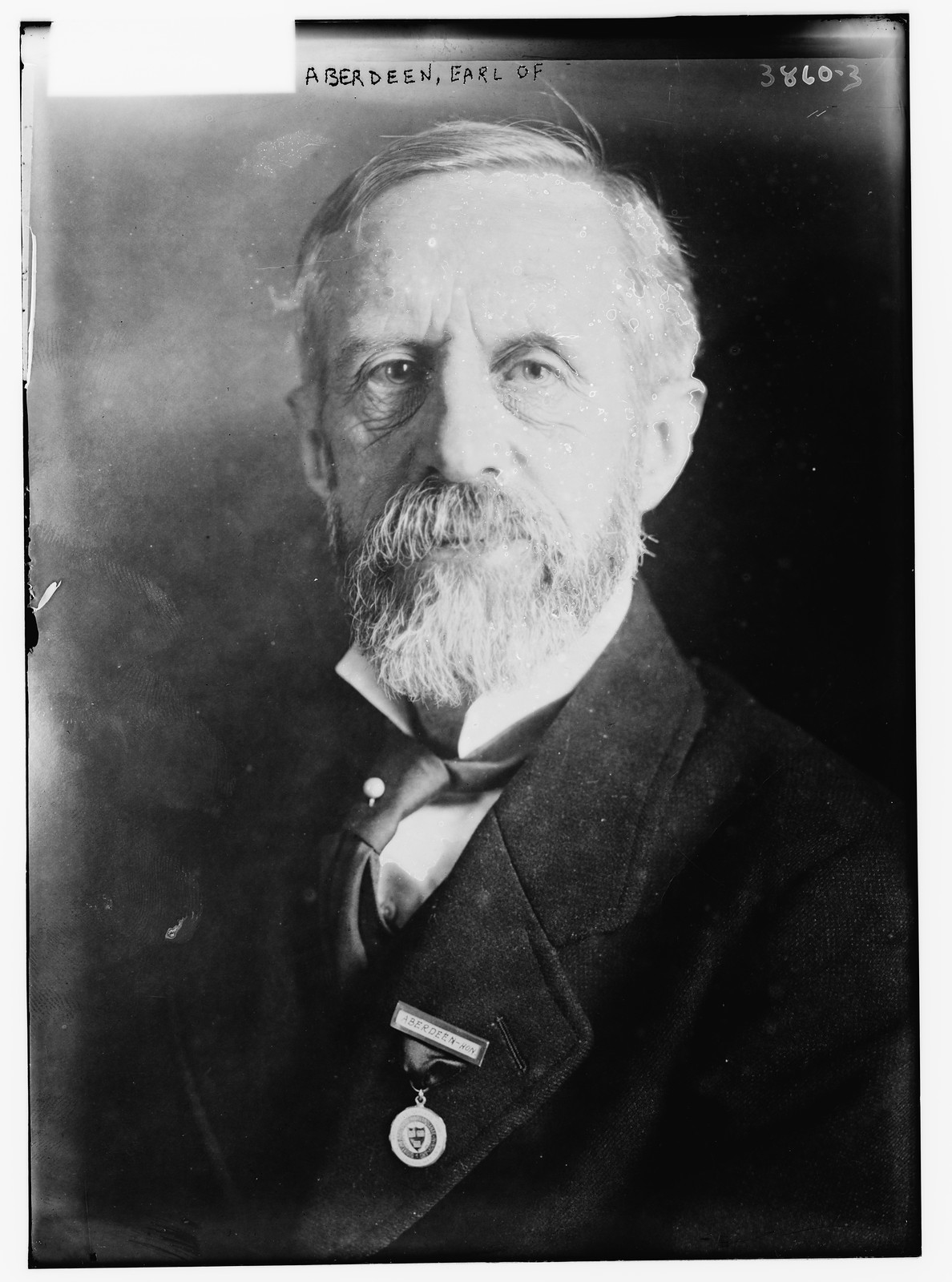 Aberdeen, Earl of, n/a — historic photograph