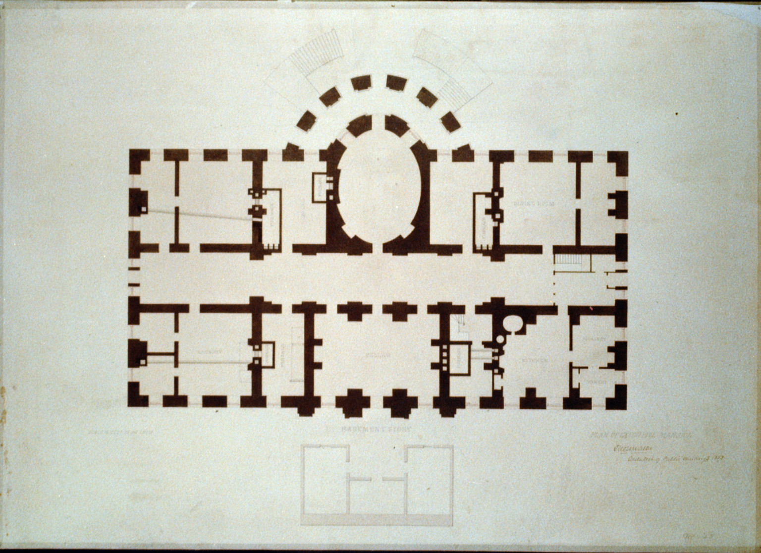 Historic Architecture - Washington DC - The White House Executive (3) — historic image