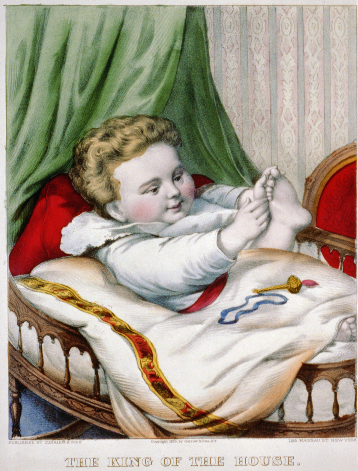 The king of the house, New York : Published by Currier & Ives, c1875. — antique lithograph