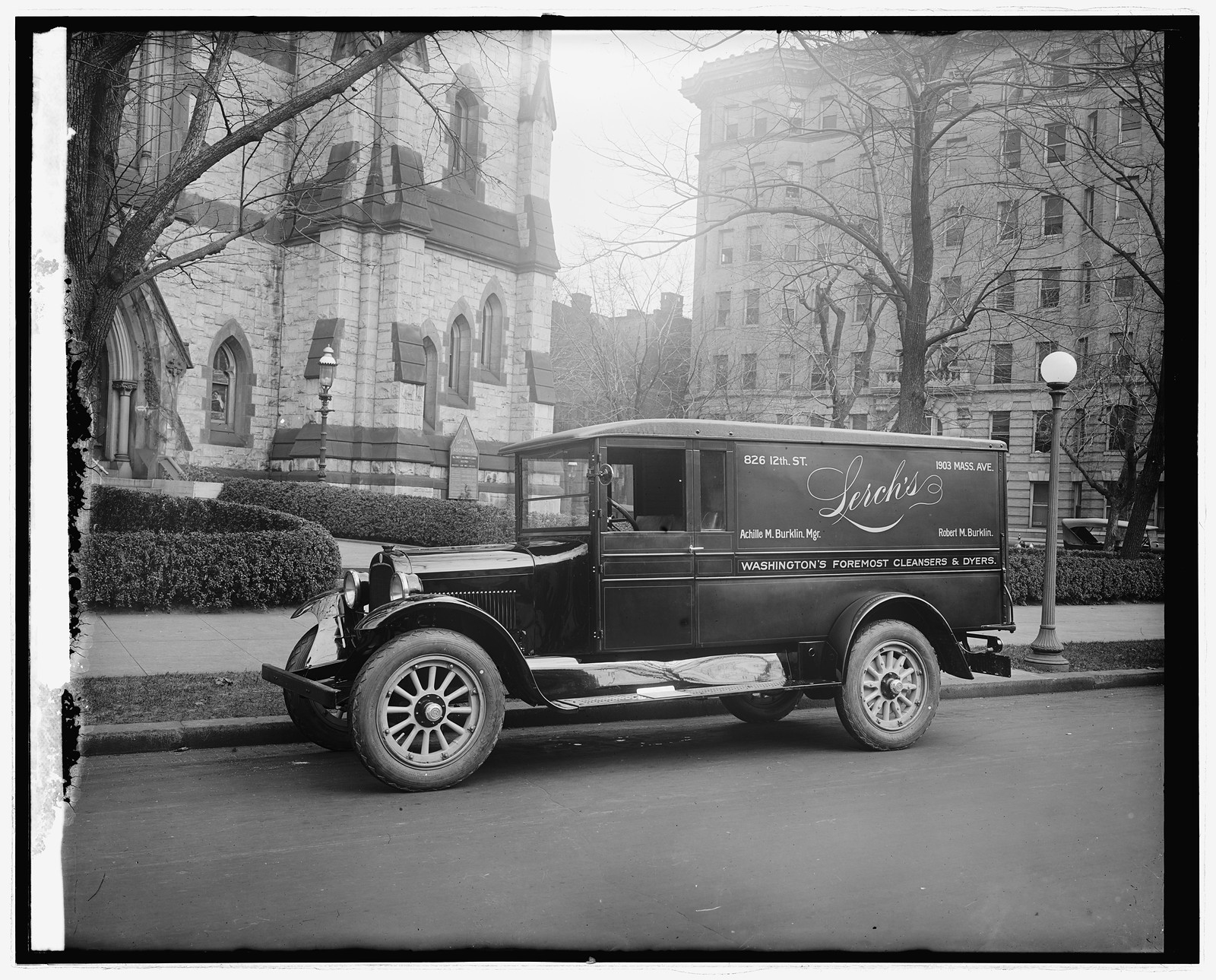 Semmes Motor Co., Lerch's truck, [between 1910 and 1926] — historic photograph