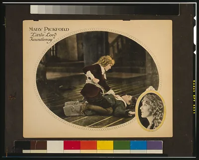 Mary Pickford in Little Lord Fauntleroy""