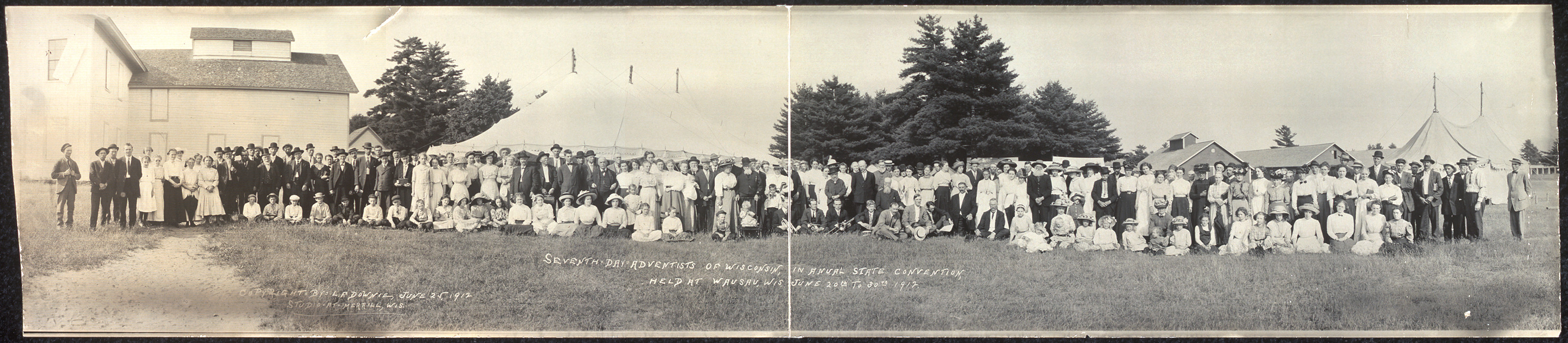 Seventh Day Adventists Wausau, Wisconsin, 1912, 1912 — historic image