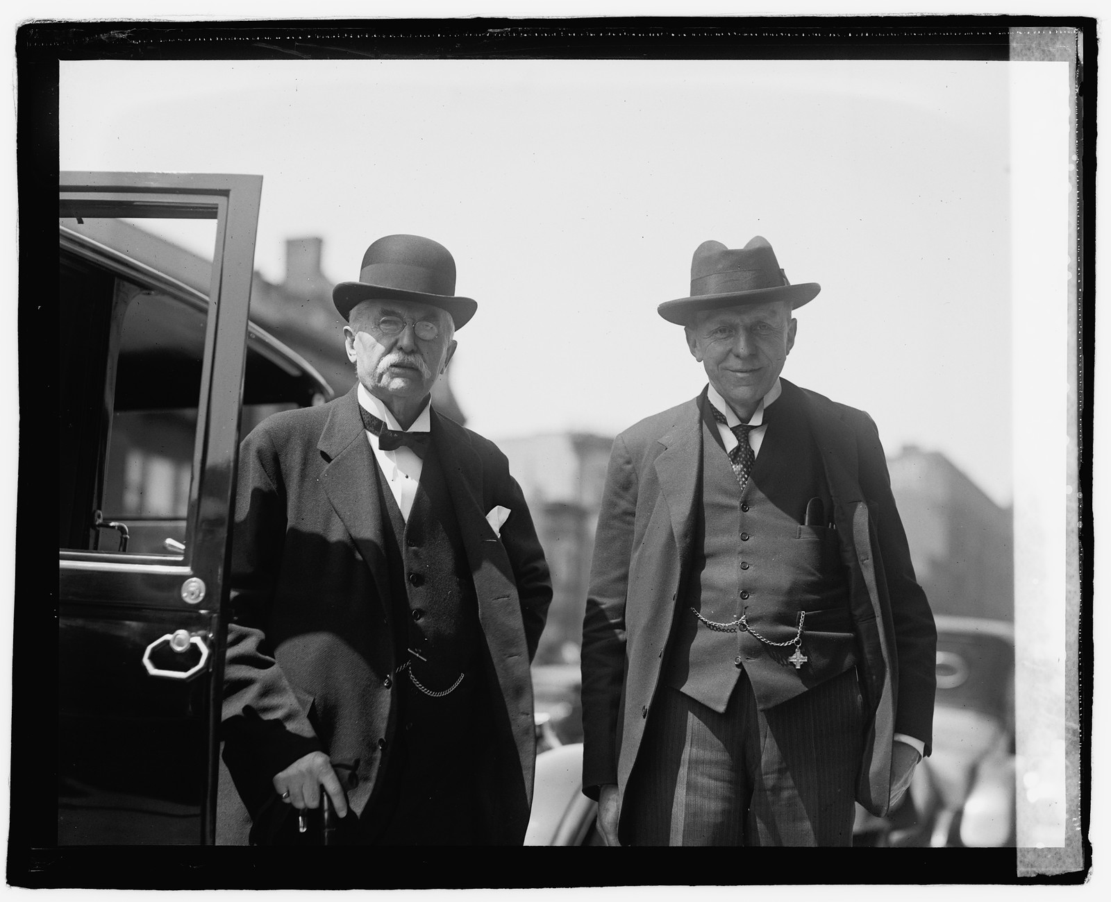 Lord Robert Cecil & Henry White, [4/20/23], [1923 April 20] — historic photograph