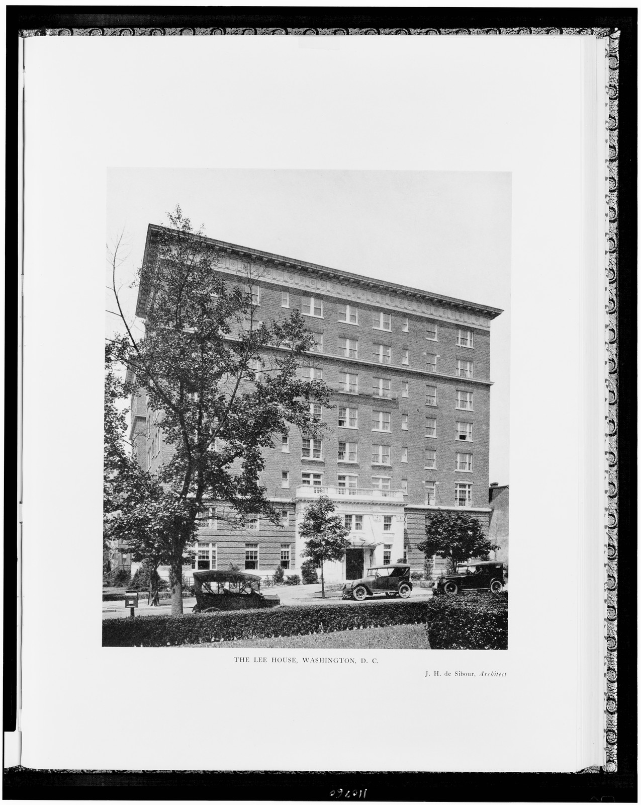 The Lee House, Washington, D.C. — historic photograph