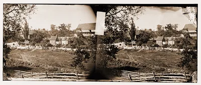 Antietam Maryland. Sherricks house near Burnside bridge