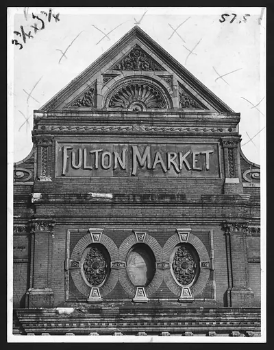 Exteriorviewofthe Fulton Fish Mar