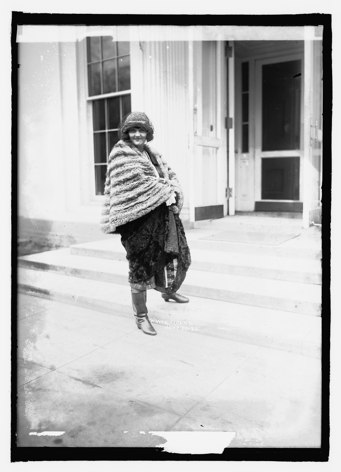 White House, Jan'y 20, '22, [19]22 January 20. — historic photograph