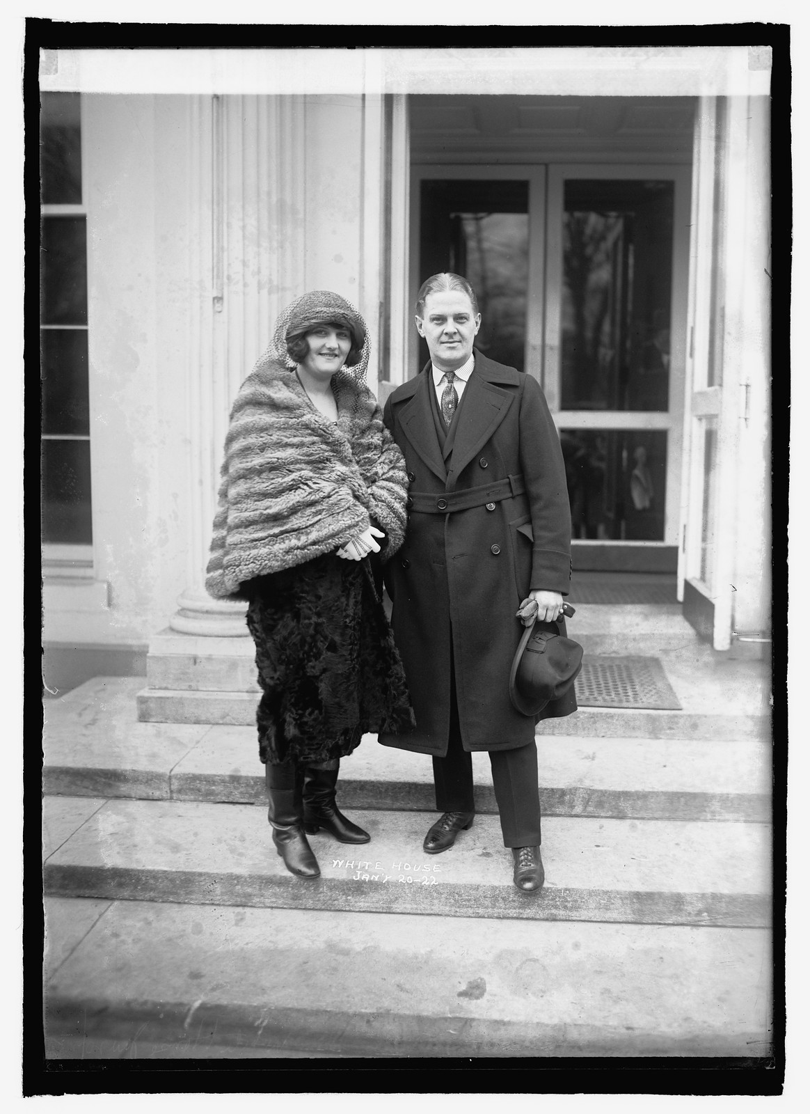 White House, Jan'y 20, '22, [19]22 January 20. — historic photograph