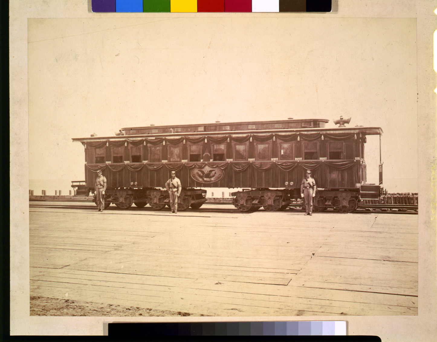 [President Abraham Lincoln's railroad funeral car] / S.M. Fassett, photographer, Chicago., [1865] — historic photograph