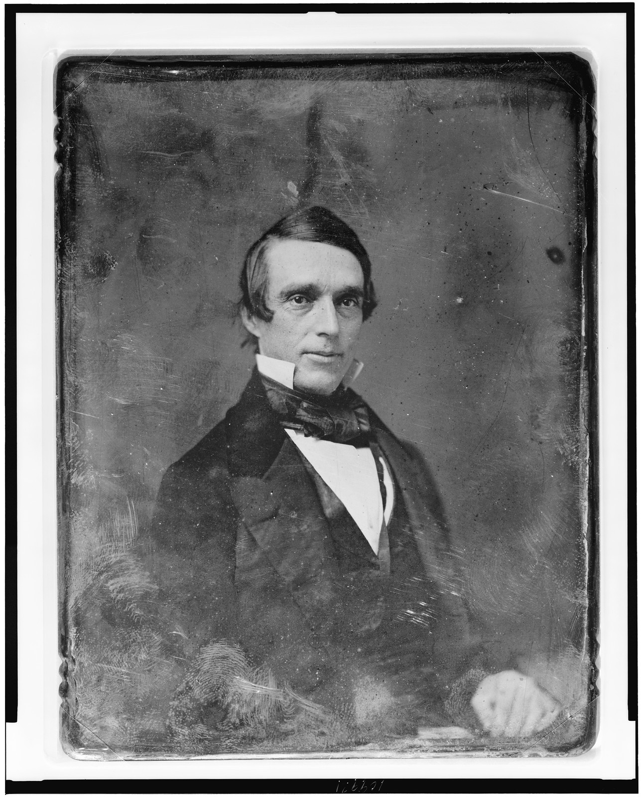 [A. Oakey Hall, half-length portrait, three-quarters to right, eyes front], [between 1844 and 1860] — historic photograph
