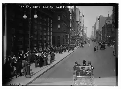 5th Ave. above 42nd St. Sunday, 3/23/13