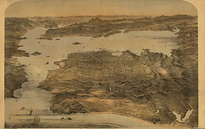 San Francisco, California, 1868