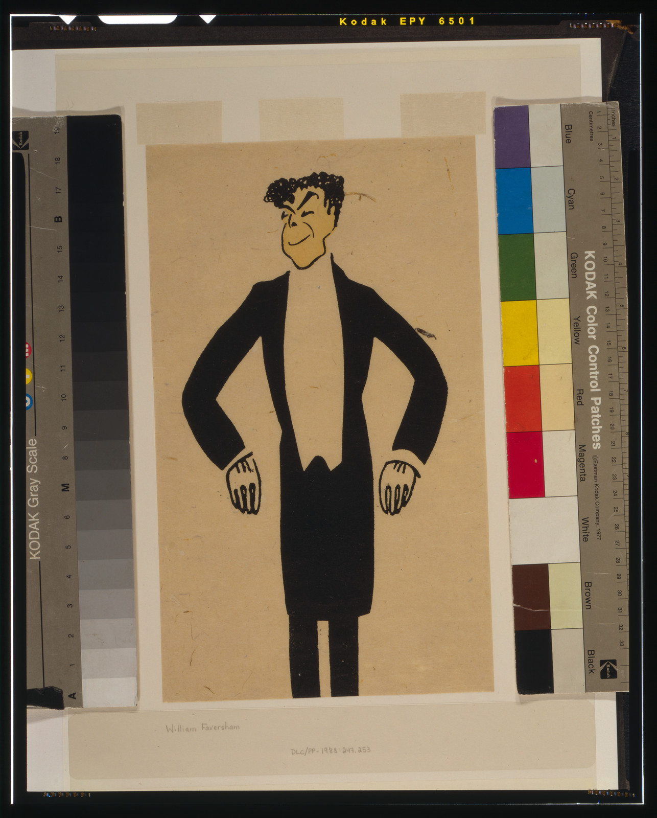William Faversham, [1922] — historic print