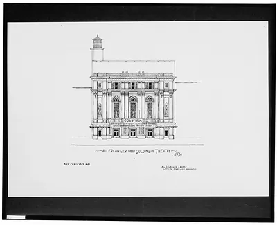 [A. L. Erlanger New Columbia Theatre, San Francisco, California] / AFD 1933.
