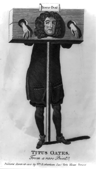 Titus Oates, 1649-1705