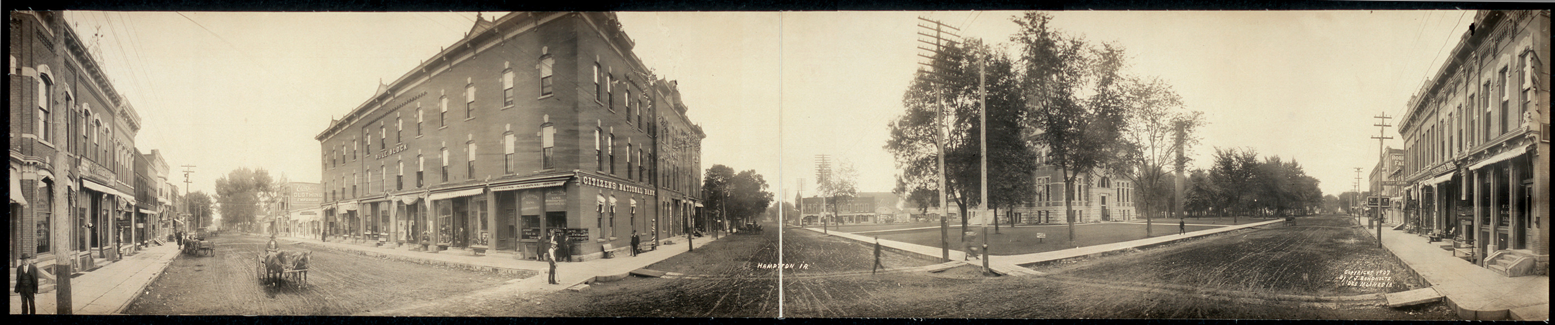 Hampton, Iowa, 1907, 1907 — historic image