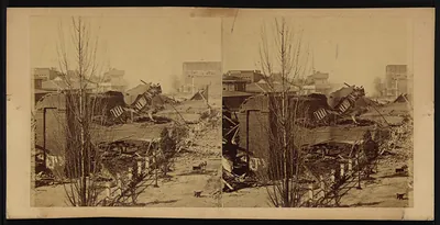 Ruins of the passenger station (car shed) Atlanta Ga. - Nov. 1864
