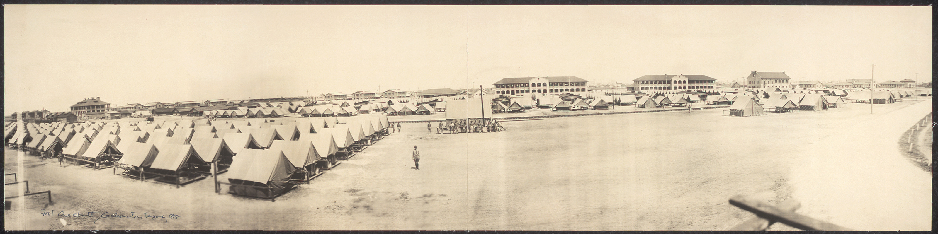 Ft. Crockett, Galveston, Tex, Texas, 1918, 1918 — historic image