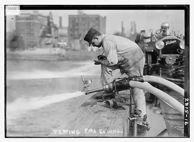 Testing fire engines