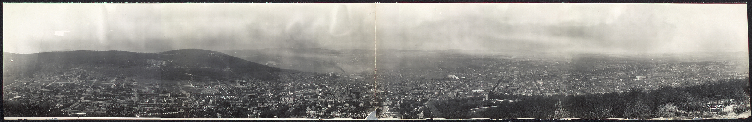 Panorama of Reading, Pennsylvania, 1909, 1909 — historic image