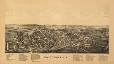 Mount Morris, New York, 1893