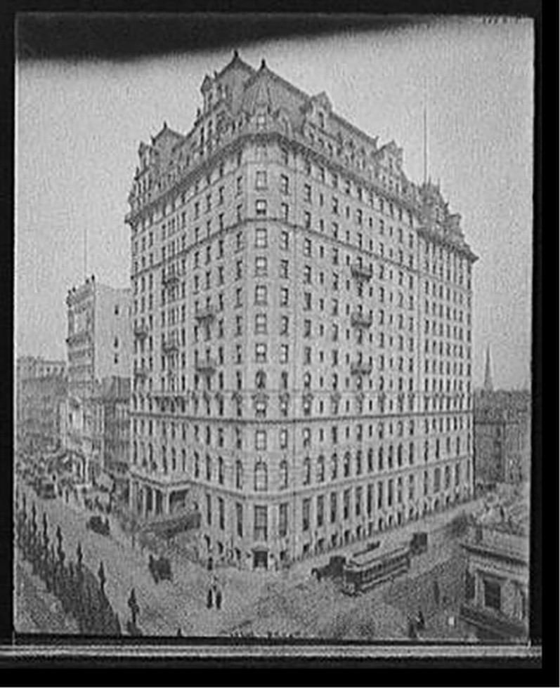 [Manhattan Hotel, New York City], [between 1900 and 1910] — historic photograph