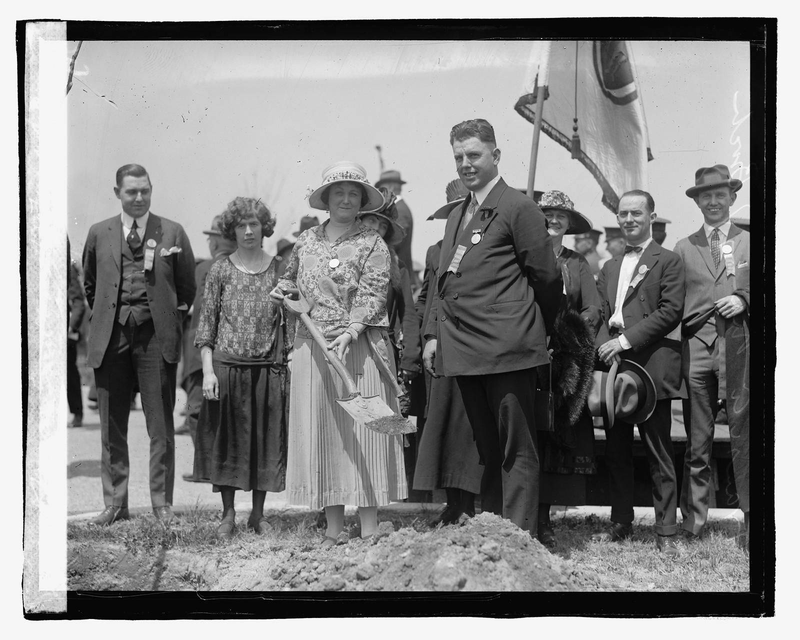 Mass. Society, #3, Frank A. Manning, Brockton, [1923] — historic photograph