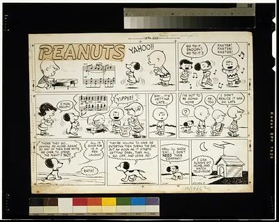 Peanuts. Yahoo!!" / Schulz."