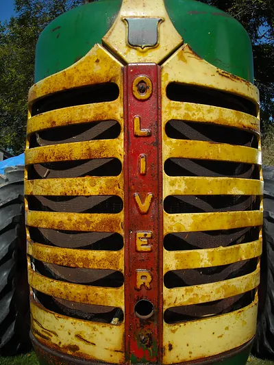 Oliver tractor grill todd ehlers