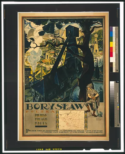 Boryslaw, Polska--Polskie koleje państwowe / Bogdan Nowakowski Warszawa.