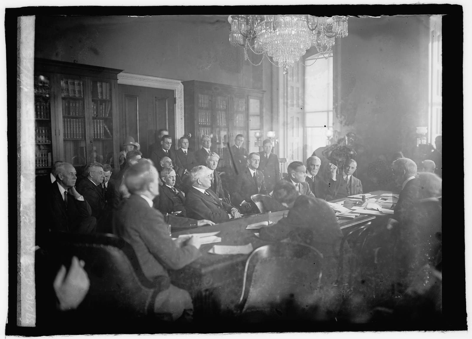 Asst. Atty. Gen. Wm. Donovan at aluminum hearing, [at Capitol, Washington, D.C.], 1/9/26, [19]26 January 9. — historic photograph