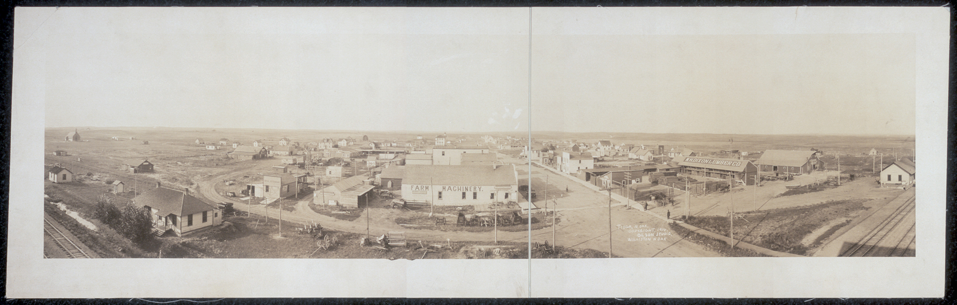 Tioga, North Dakota, 1914, 1914 — historic image