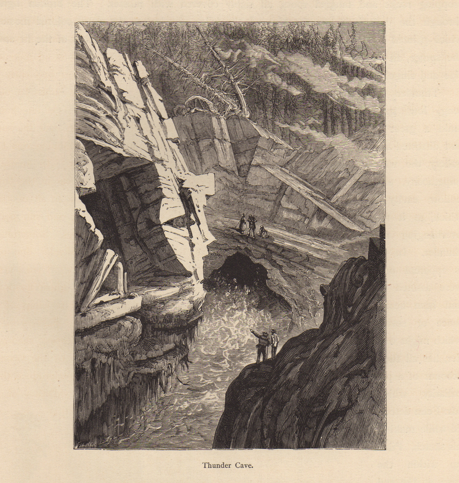 Thunder Cave — historic image