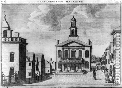 View of the court house in Salem Massachusetts / W. Gray, del. ; engraved by S. Hill.