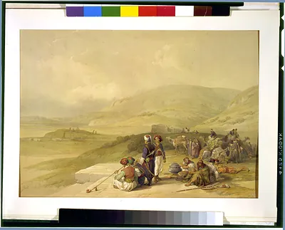 Jacobs Well at Shechem April 17th 1839