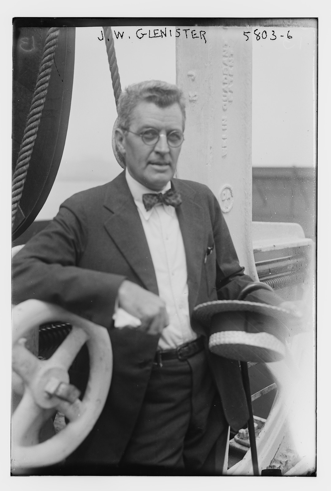 John W. Glenister, n/a — historic photograph