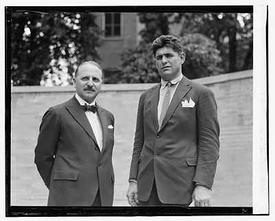 Luis Firpo & Honorio Pueyrredon, Argentine ambassador, 7/25/[24]
