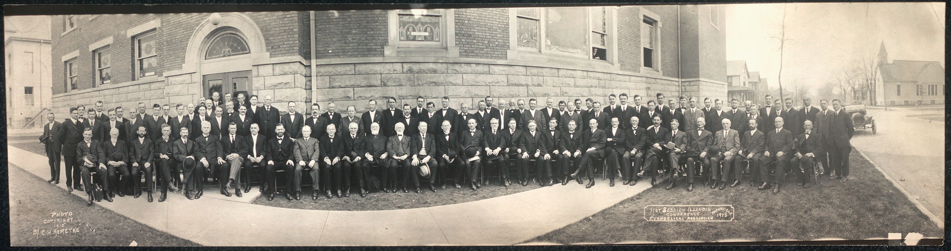 Evangelical Association, Naperville, Illinois, 1915, 1915 — historic image