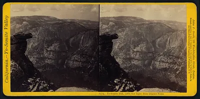 Yo-Semite Fall (2634 feet high) from Glacier Point