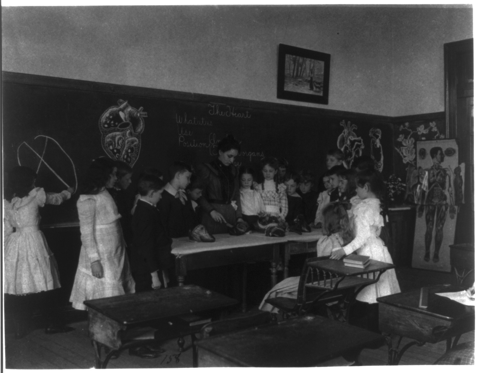 [Washington, D.C. Public Schools - classroom scenes and school activities], [1899?] — historic photograph