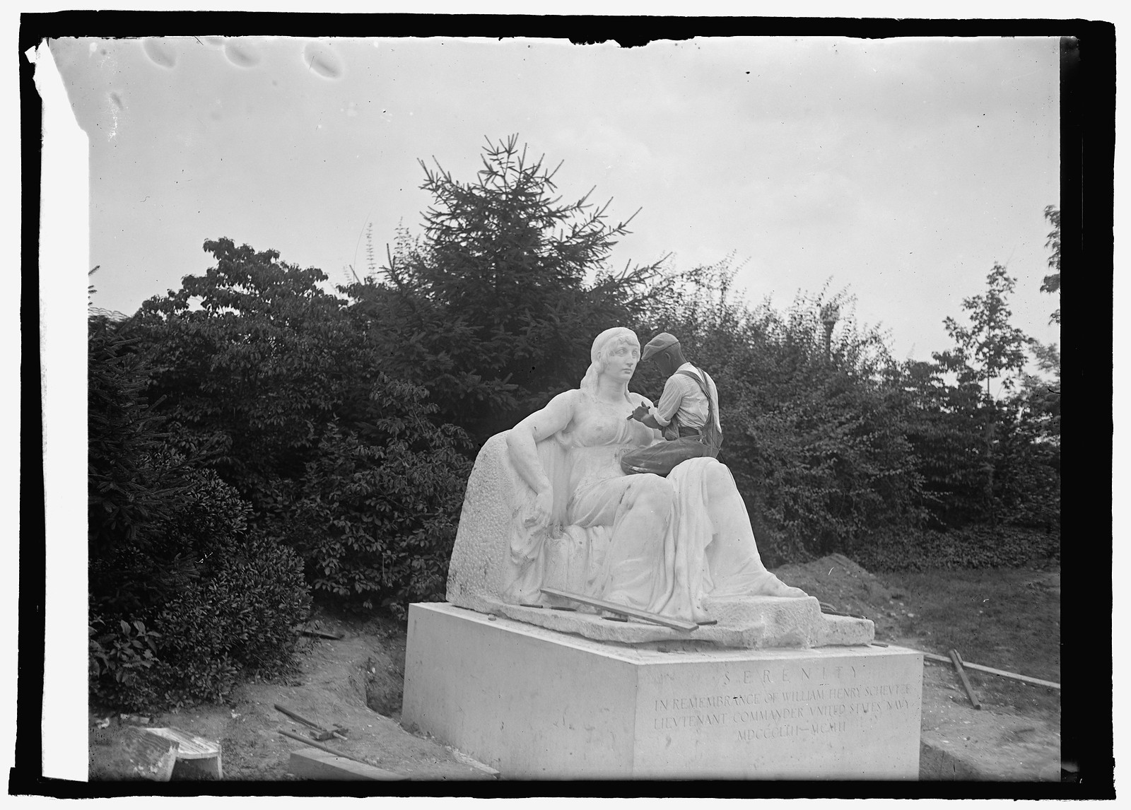 Serenity, Meridian Hill Park, 7/13/25, [19]25 July 13. — historic photograph