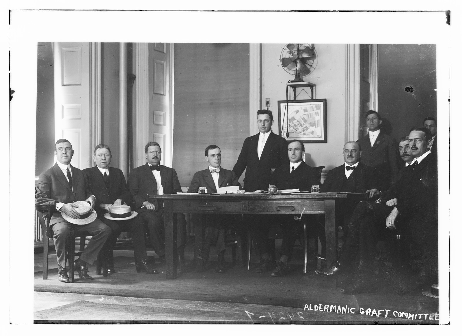 Aldermanic graft committee, n/a — historic photograph