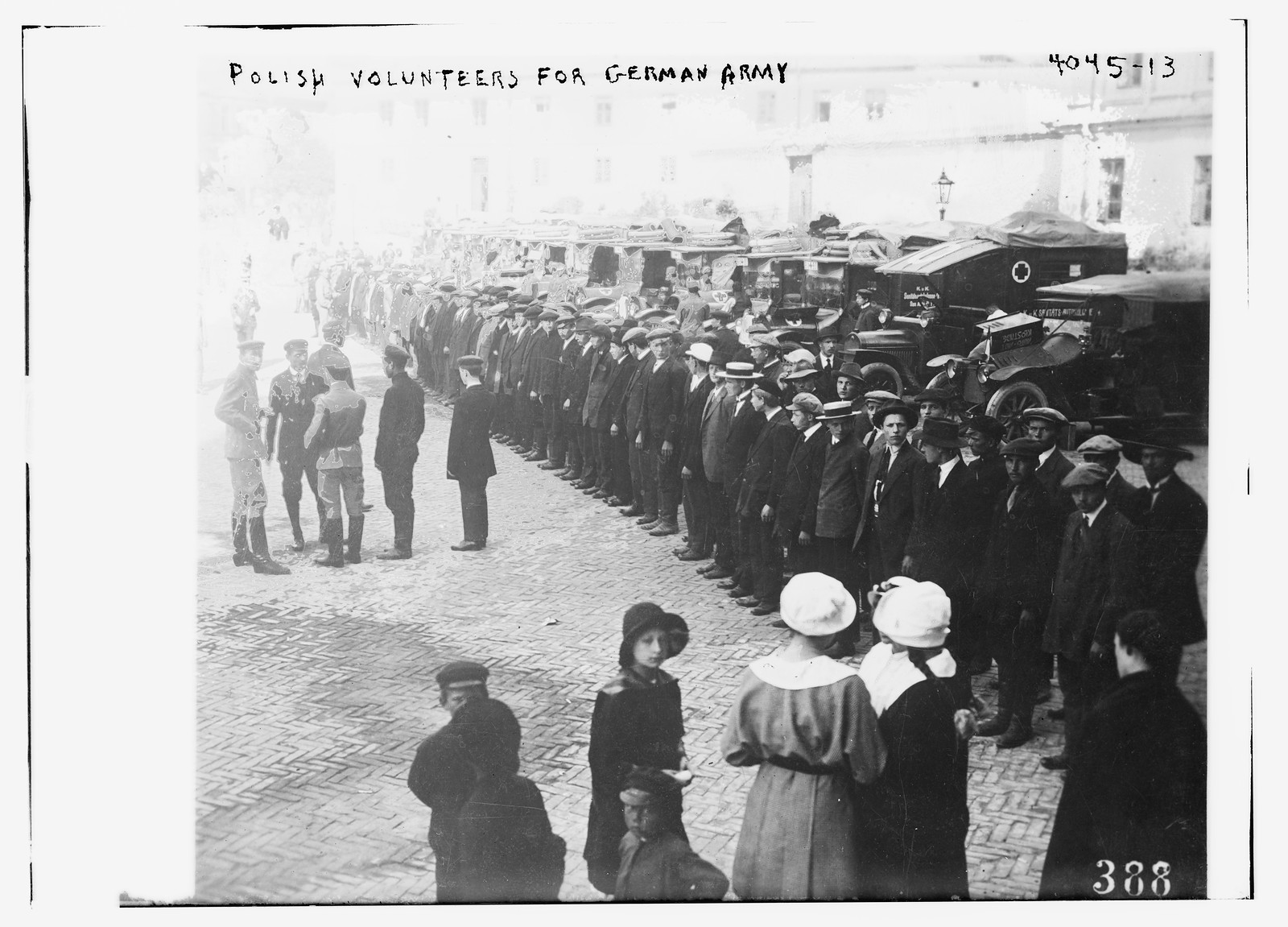 Polish Volunteers for German Army, n/a — historic photograph