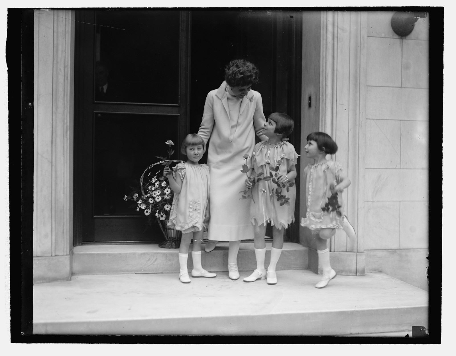 Mrs. Coolidge, May Day, 4/30/27, [19]27 April 30. — historic photograph
