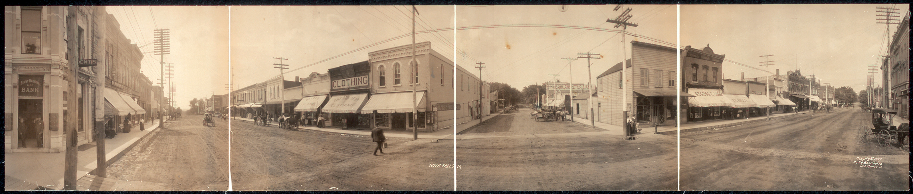 Falls, Iowa, 1907, 1907 — historic image
